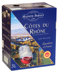 Miniature JL Parsat - AOP Côtes du Rhône Rouge 